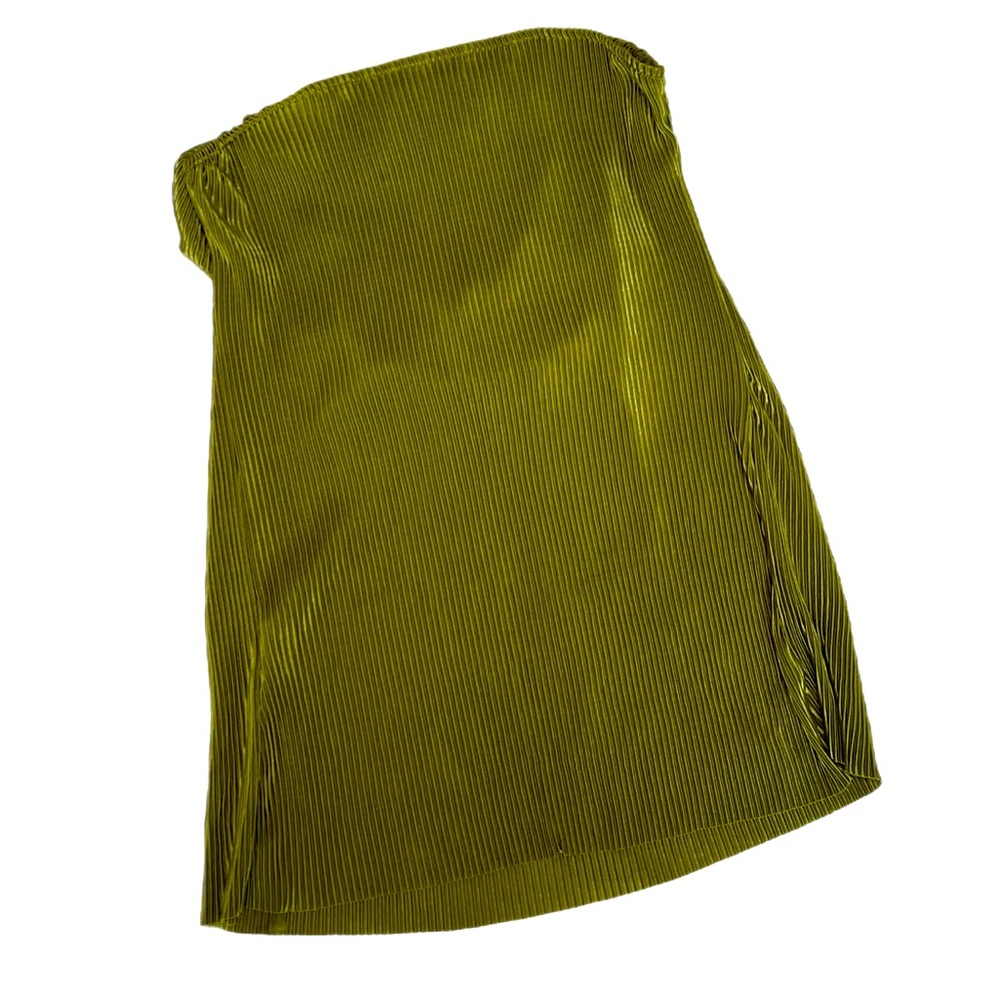 Shiny Green Ribbed Set